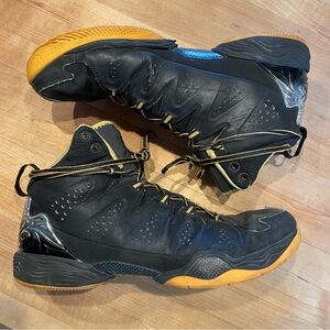 Nike Jordan Melo Mid Black Atomic Mango Men's 11.5